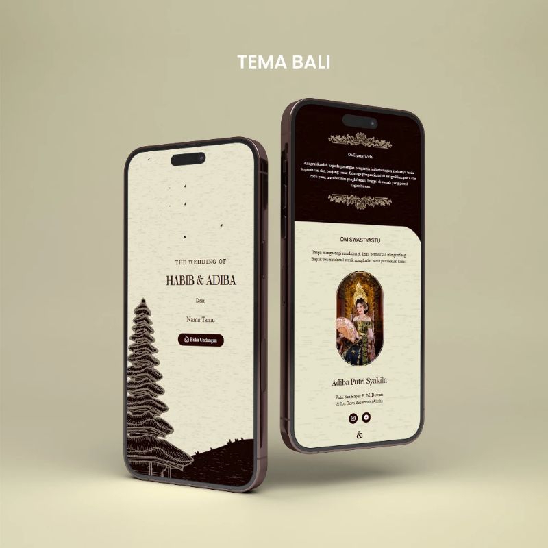 UNDANGAN DIGITAL WEBSITE ADAT