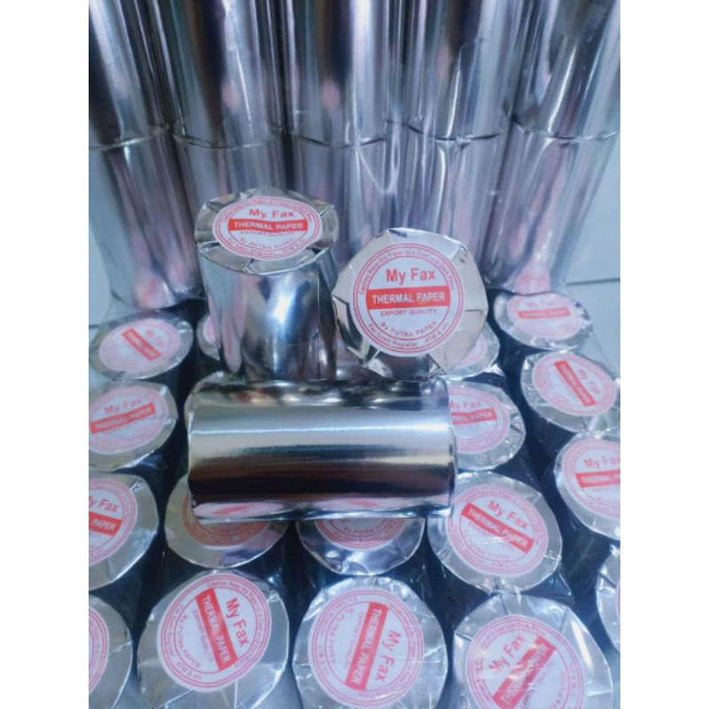 

klm kertas thermal 80x50mm paket 10 Roll struk printer ukuran 80mm