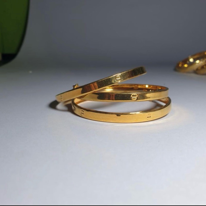 GELANG BANGKOK, EMAS ASLI, / 1pcs