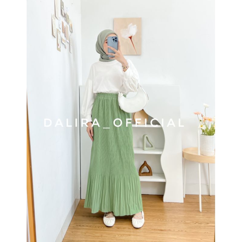 ROK PLISKET LIDI VARIASI / ROK PLISKET JUMBO / ROK JUMBO CABANG / 095