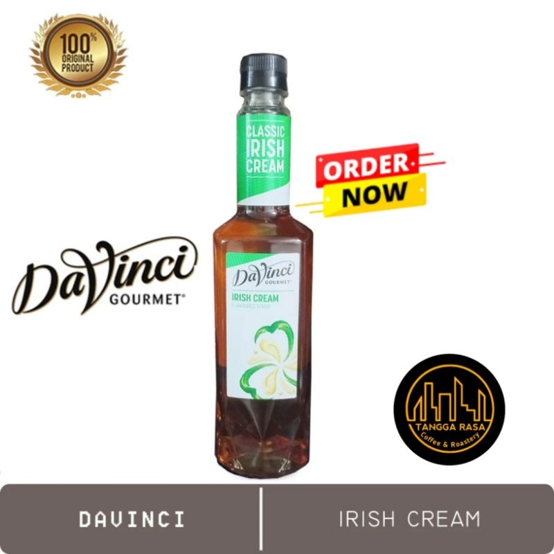 Irish Cream Davinci Syrup Rasa 750ml