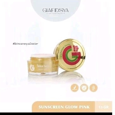 Glafidsya Sunscreen Glowing Pink