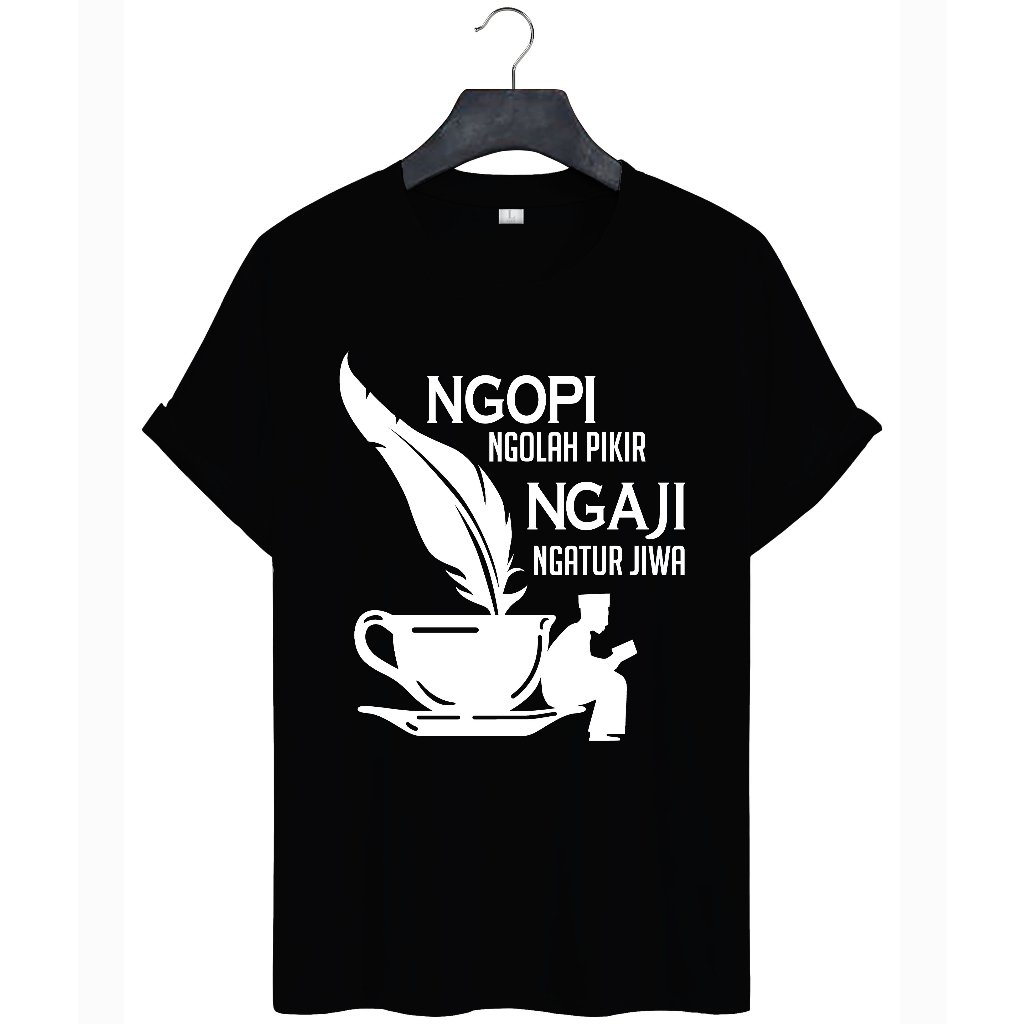 KAOS T-SHIRT KOPI SANTRI