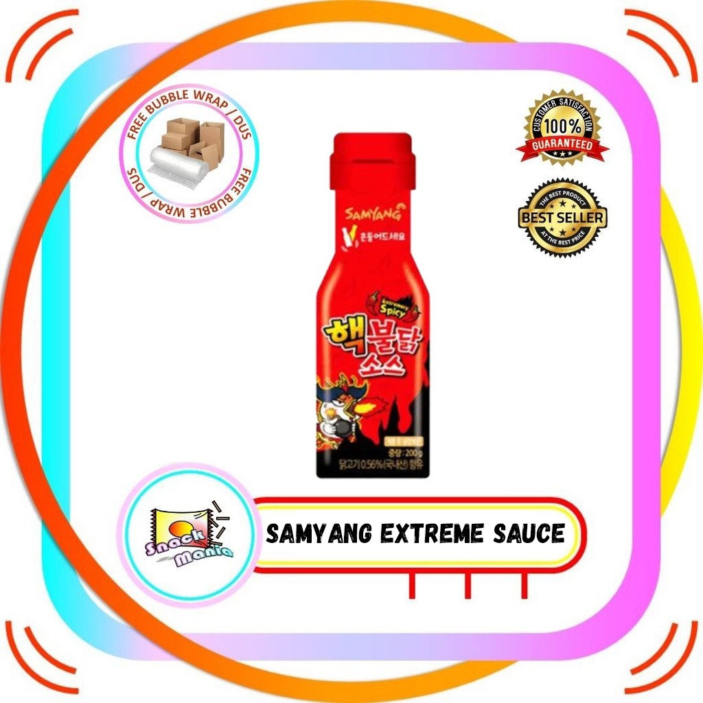 

SAMYANG Buldak Sauce Hot Chicken EXTREME Korea 200 ml Bottle