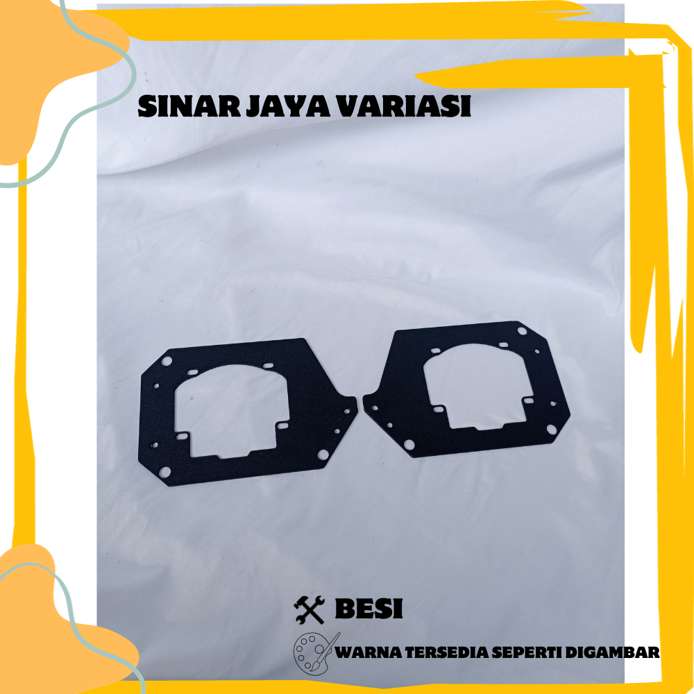 BRACKET  BILED PROJIE LAMPU AES 2.5 INCH R25 OLD UNTUK MOTOR R25 LAMA