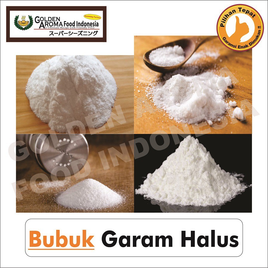 

Garam Halus 250 gr Bubuk Garam Halus Beryodium 250gr Tepung Salt Powder GAFI garam dapur yodium