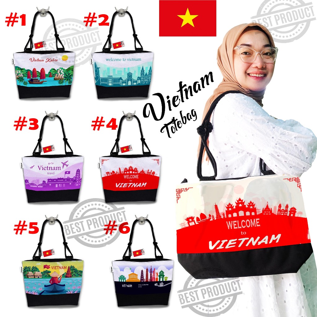 Tote Bag Vietnam TAS Negara Vietnam 001