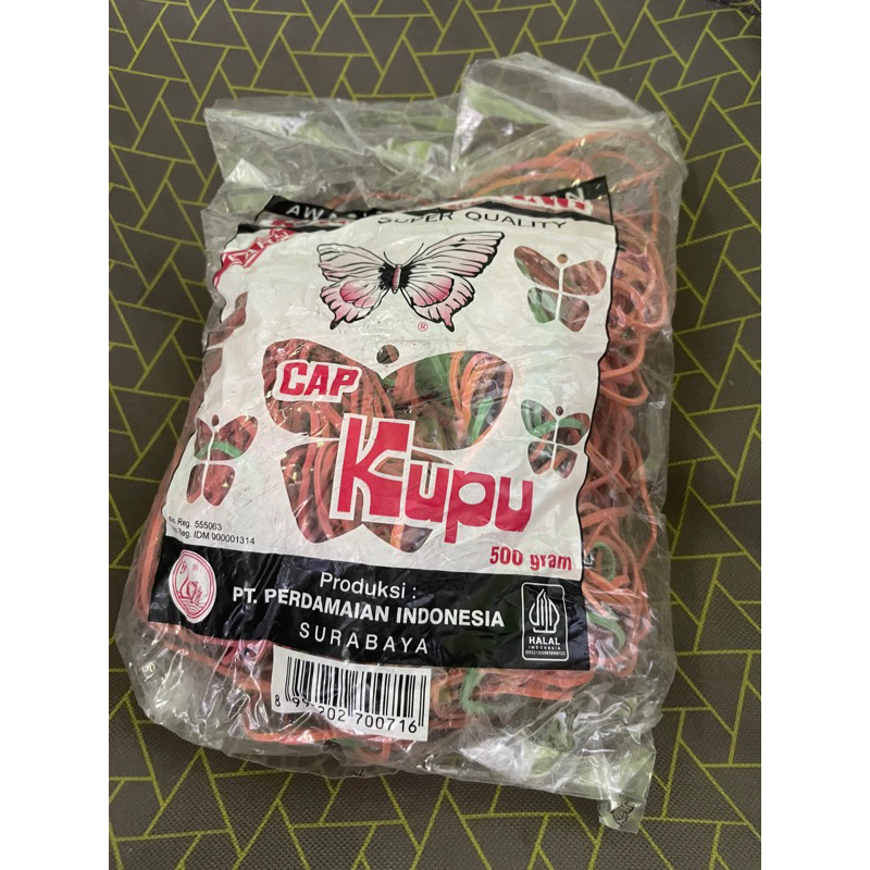 

Karet Kupu 500gr