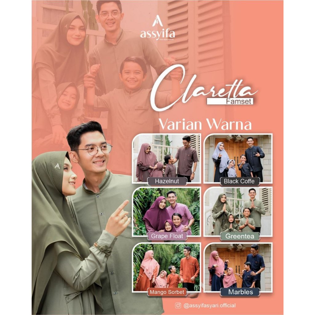 Claretta Famset (Boy) by Assyifa Official