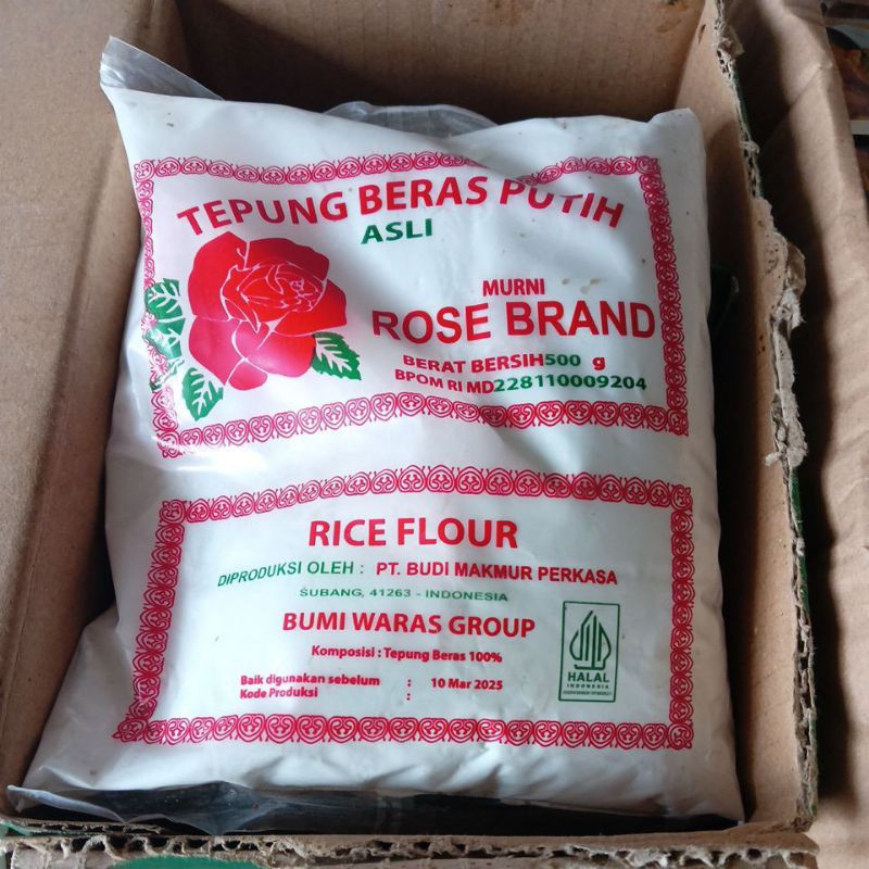 

tepung beras rose brand