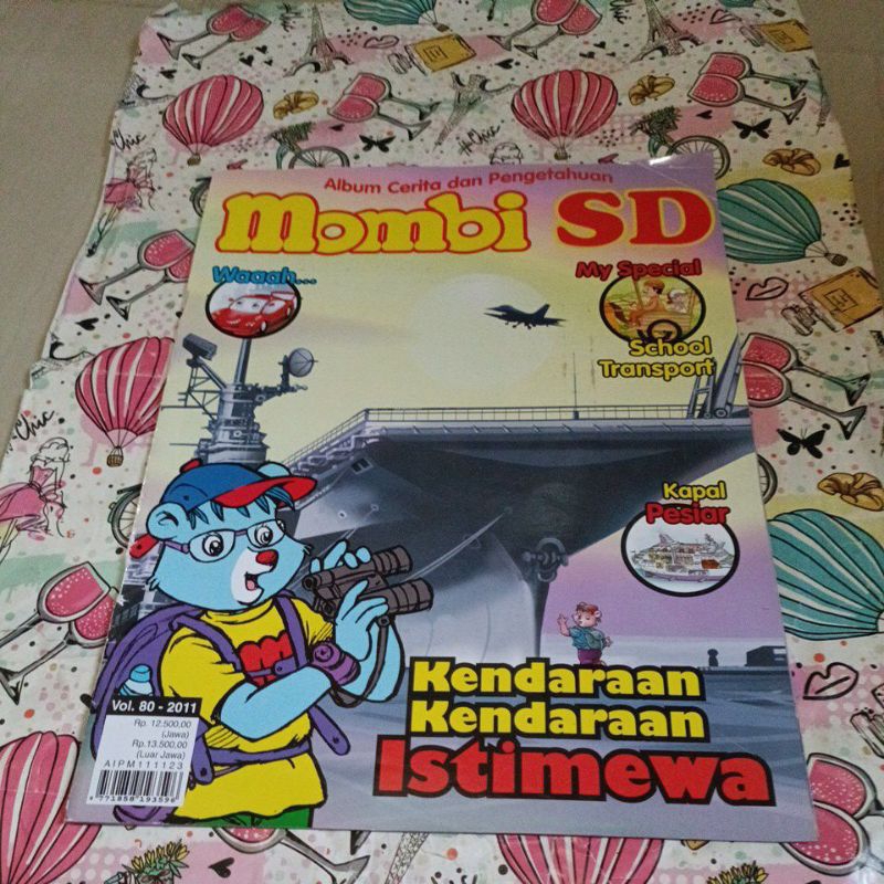 Majalah Mombi SD - Kendaraan kendaraan istimewa