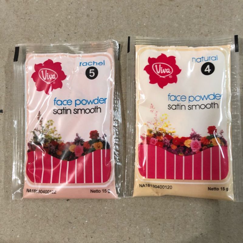 Bedak tabur viva sachet 15gram / Bedak Tabur viva / Bedak tabur sachet / Bedak tabur natural