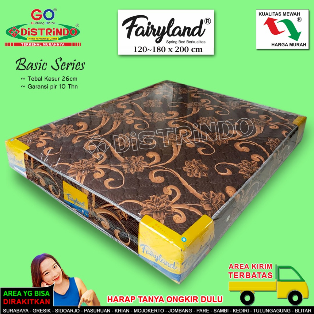 PROMO Matras Kasur Springbed Mewah dengan Teknologi Pir terbaru,kain knitting super lembut
