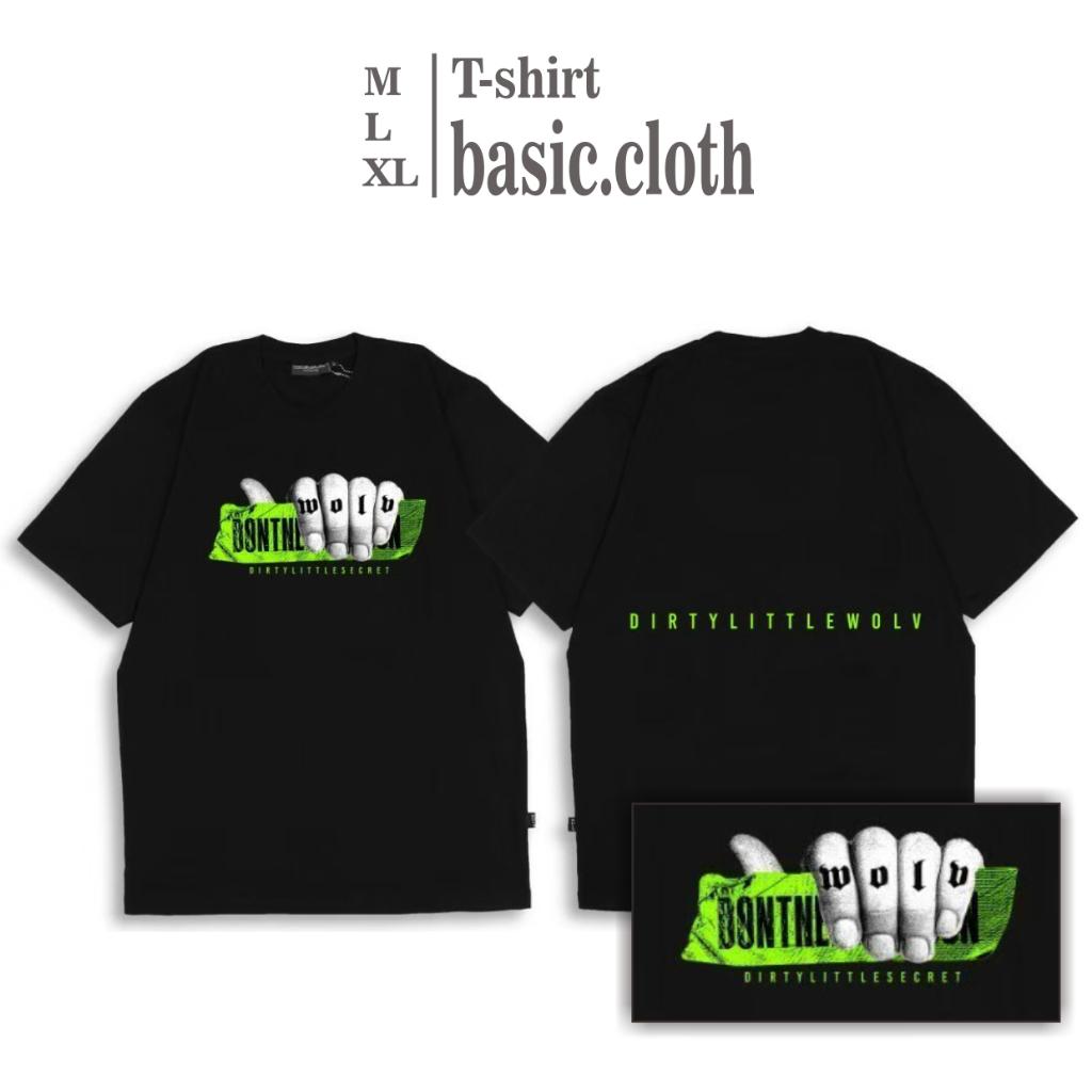 T-shirt Dirtylittle Wolv | T-shirt Premium | Wolv Streetwear |