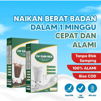 

SUPER WEIGHT GAIN / SUSU PENGGEMUK BADAN / SUSU PENAMBAH BERAT BADAN AMPUH CEPAT ORIGINAL