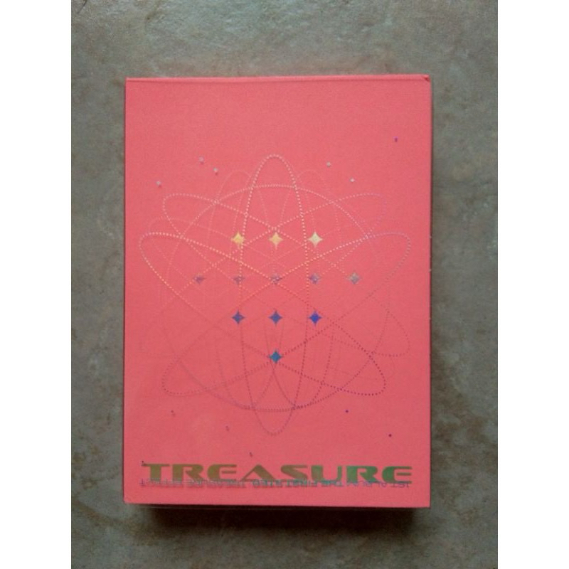 ALBUM ONLY FULL ALBUM TREASURE EFFECT ORANGE VER + POSTER