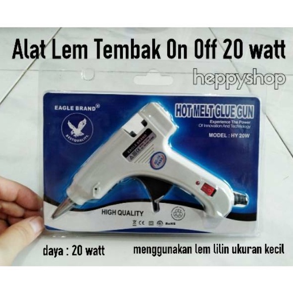 

Alat Lem Tembak 2 Watt Glue Gun On Off mae