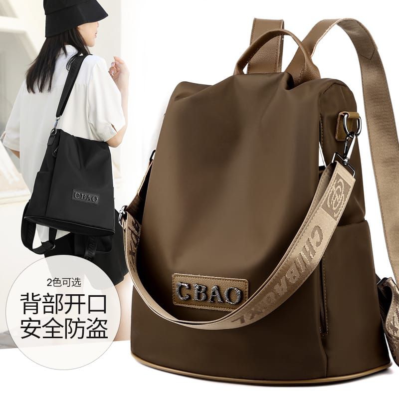 Tas Chibao Ransel Wanita Import Bahan Parasut Tas Punggung Anti Maling Multifungsi 5701