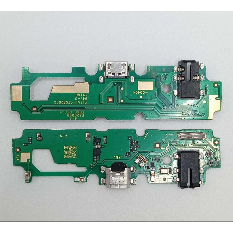 Papan charger/Papan Cas untuk Vivo Y15/Y17 Konektor charger