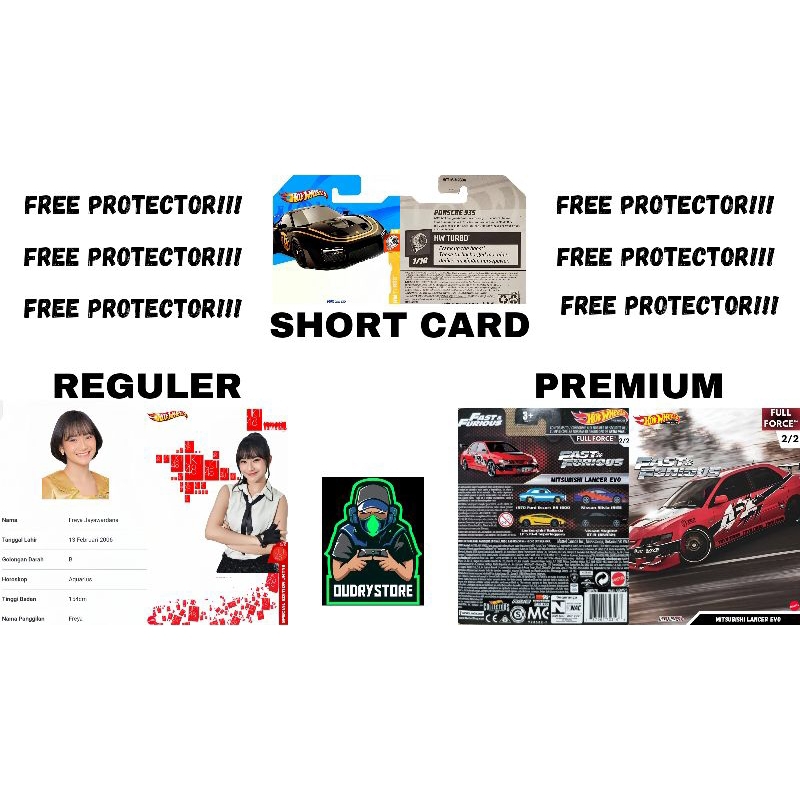 CUSTOM CARD HOTWHEELS