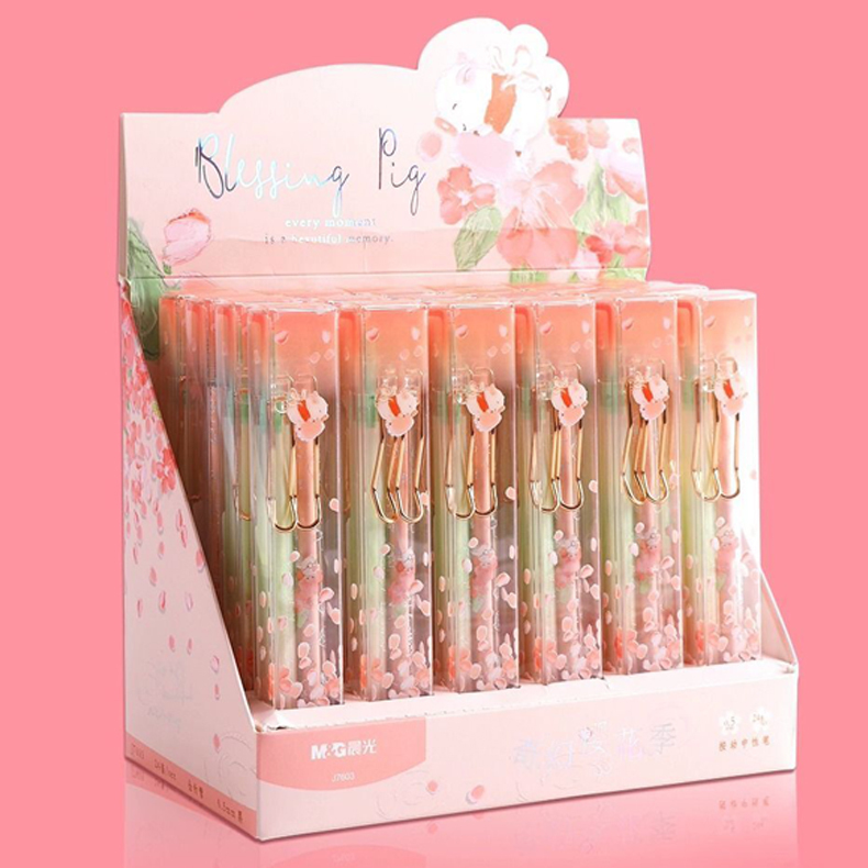 

Pulpen Gel Couple M&G Blessing Pig 0.5mm AGPJ7603