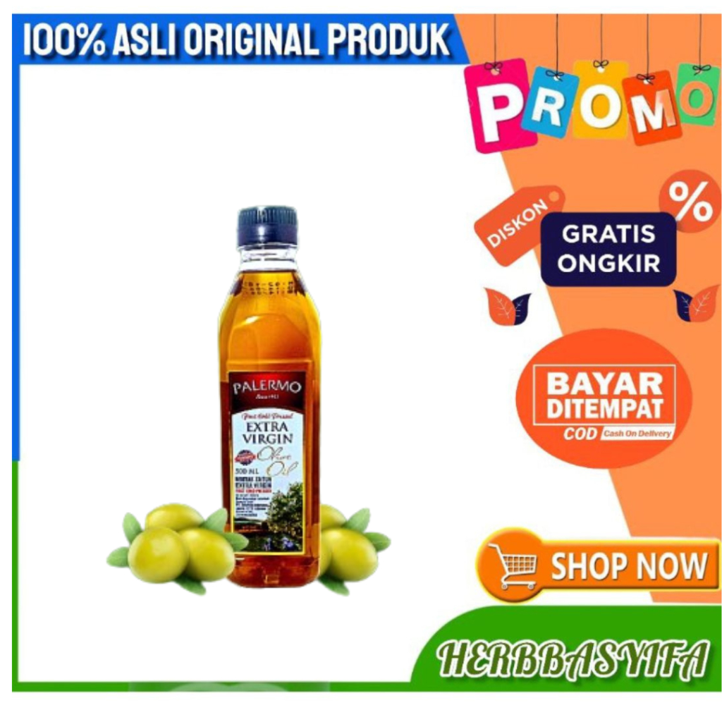 

PALERMO Minyak Zaitun 500Ml Extra Virgin Oil