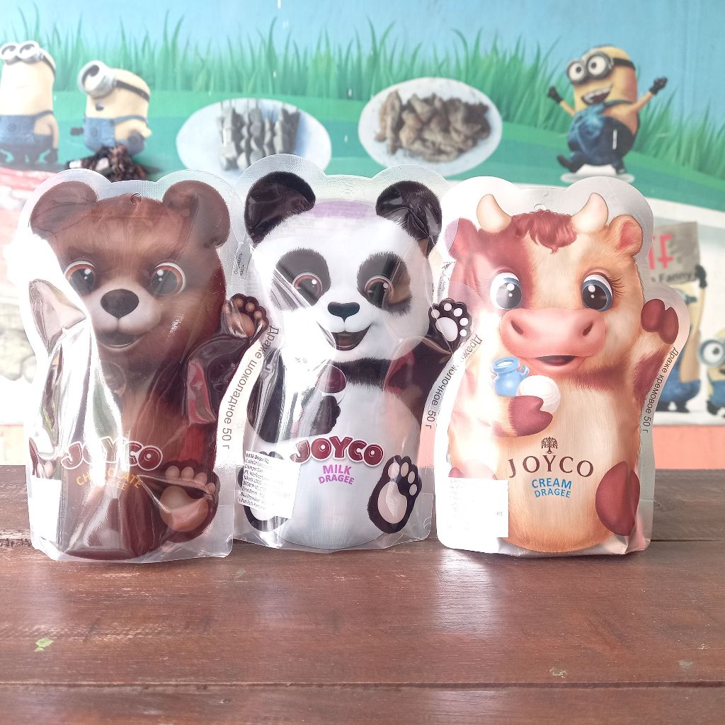 

PROMO!!! BELI1 GRATIS1 | JOYCO COKLAT CREAM MILK CHOCOLATE COKELAT KARAKTER KEMASAN 50GR