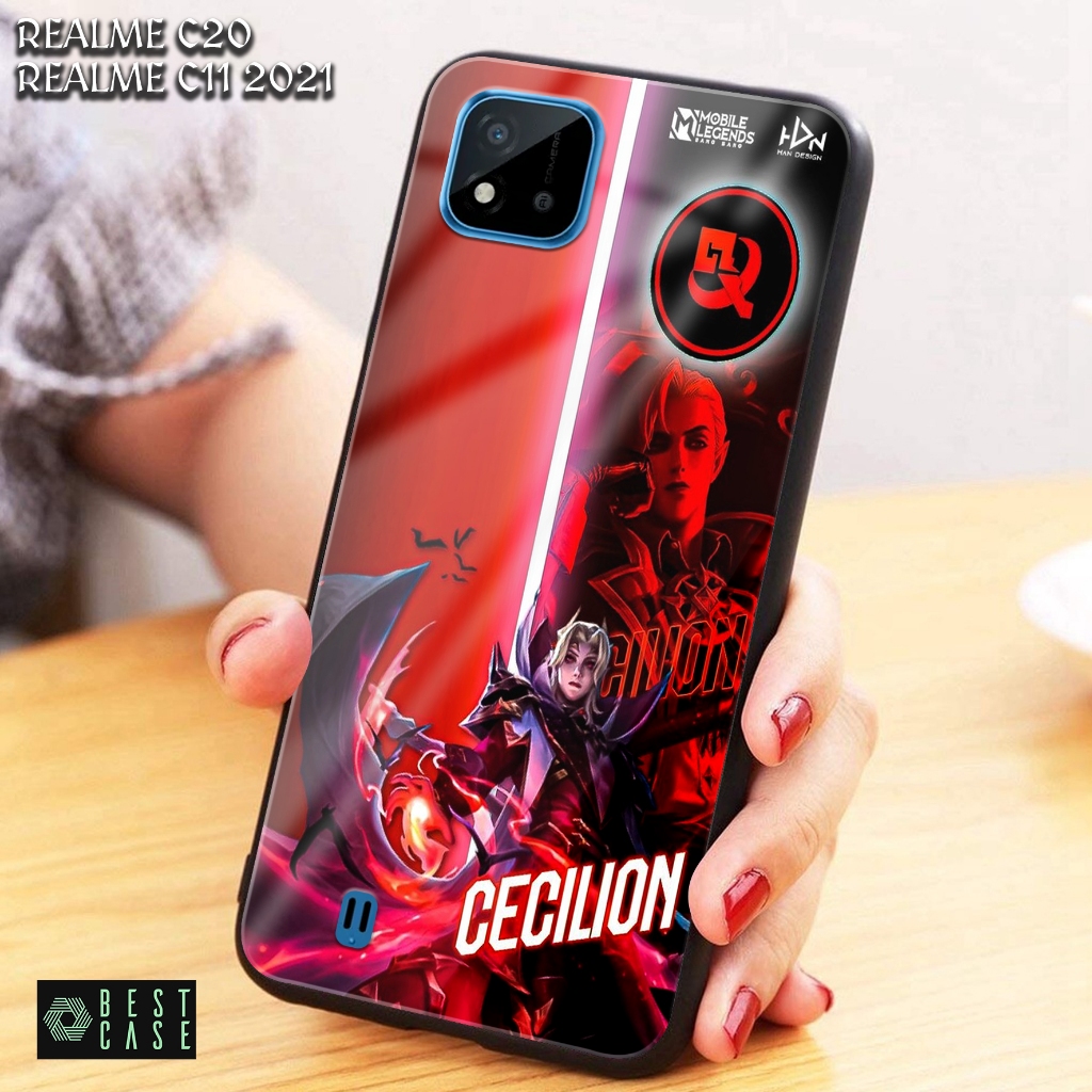 Case REALME C11 2021/C20 - Casing Hp  REALME C11 2021/C20 Motif (GAME MOBA) Silikon Hp  REALME C11 2