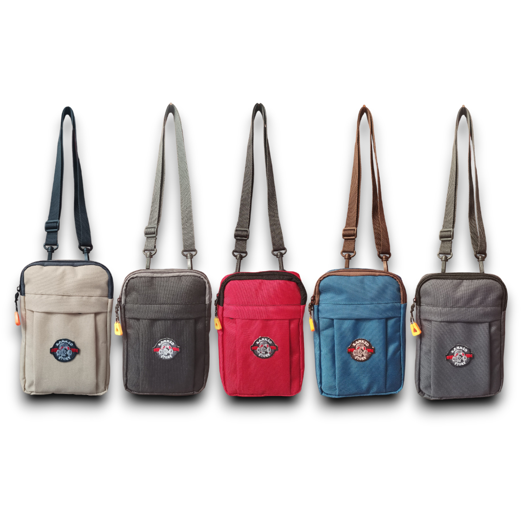 Tas Slempang Mini Kankid Luster - Tas hp kecil pria wanita