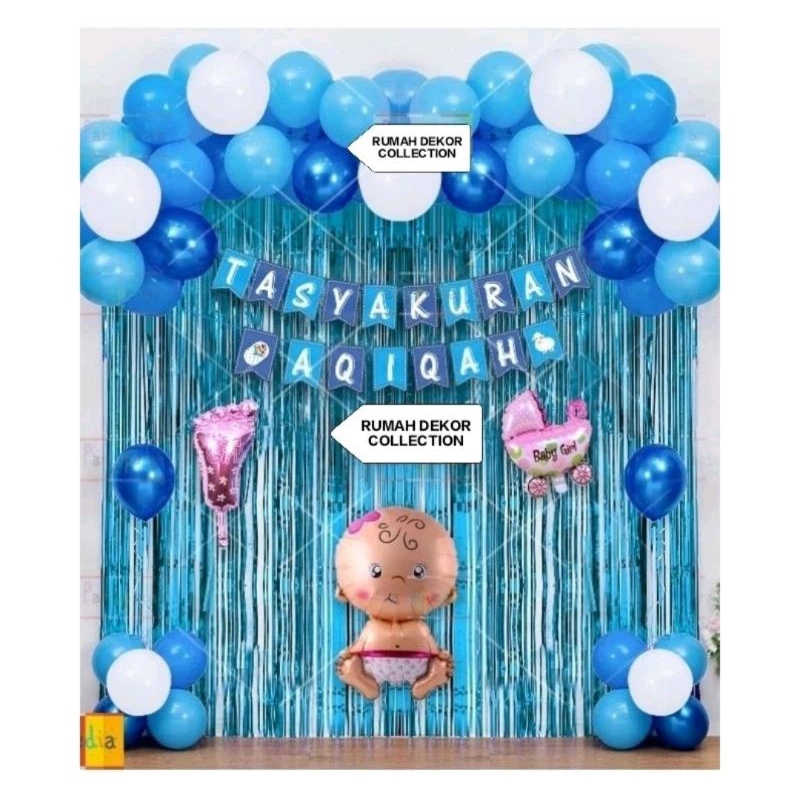 COD DEKOR TASYAKURAN AQIQAH DEKOR AQIQAH