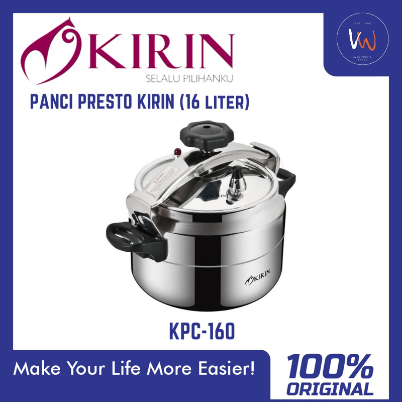 Panci Presto Kirin KPC-160 / Presto Kirin 16 liter