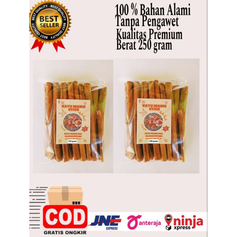 

Kayu Manis Batang, 250 gram Kualitas Premium