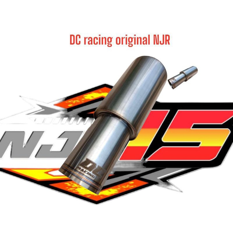 knalpot racing mobil original DC racing suara kering