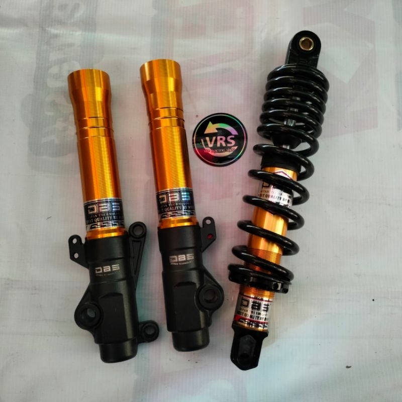 Shock depan belakang DBS 766+8905 Bottom Beat Scoopy Vario 125/150 Mio Mioj miom3 Mio soulGt Mio sou