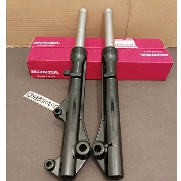 as shok depan lengkap Beat fi karbu KZL +tabung satu set