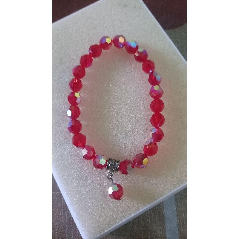 gelang kristal swarovsky asli