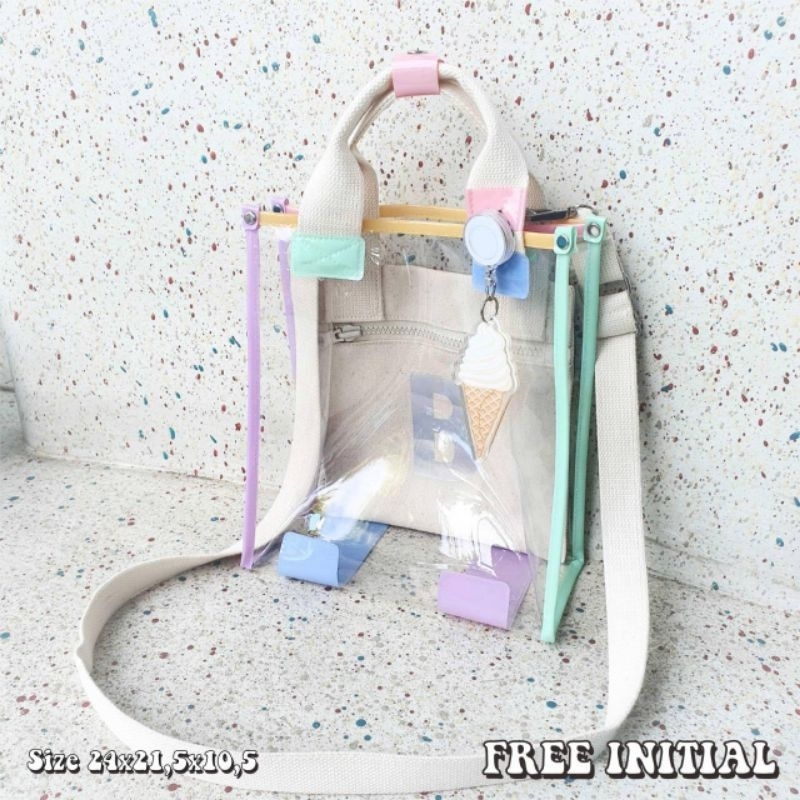 ready tas konser Nct murah tas pvc slempang tas mika transparan