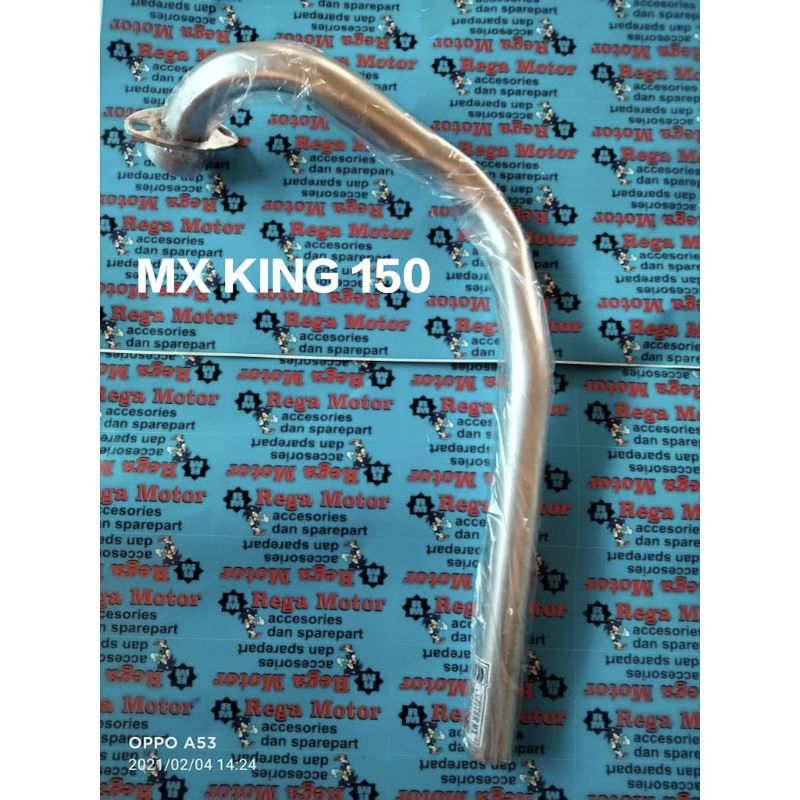 Leher Knalpot Standar Original Yamah MX King 150 Tebal
