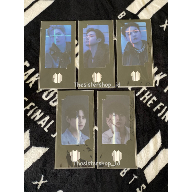 [READY STOCK] BTS LENTICULAR BOOKMARK PROOF JK JUNGKOOK SUGA YOONGI V TAEHYUNG SEALED • LENTICULAR B