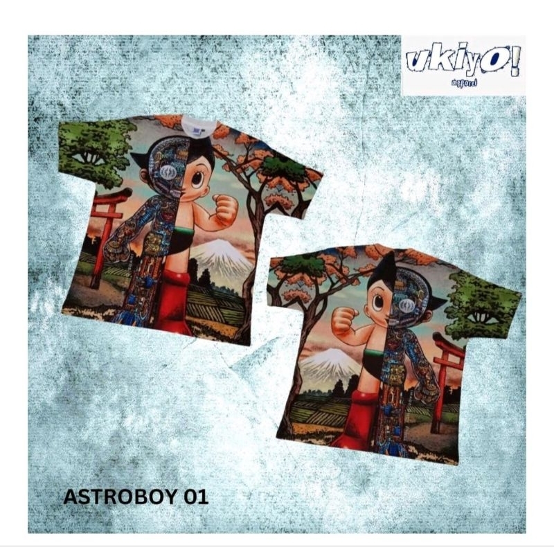 KAOS TAG THAILAND ASTRO BOYS MIX AOP ( ALL OF PRINT ) FULL PRINT |KARTUN EDITION