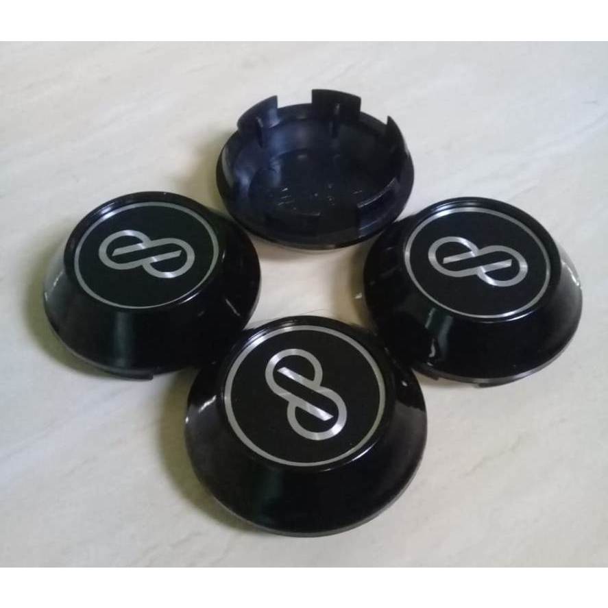 Tutup Dop Center Velg Enkei RPF1 R15 Plastik Hitam Unnh14