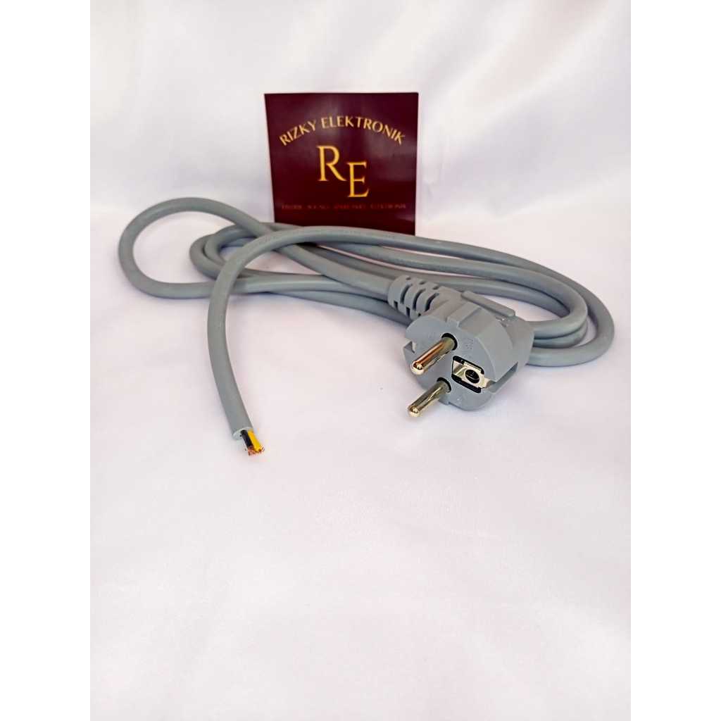 kabel power ac isi 3 buntung sni 1,5 meter