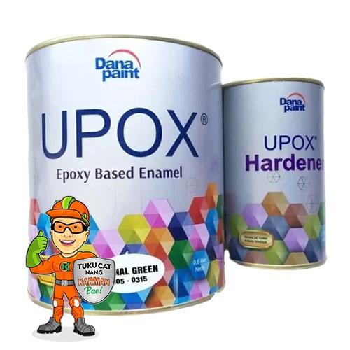 CAT DASAR LANTAI DANAPAINT UPOX EPOXY BASED ENAMEL SET HARDENER - CAT LANTAI DANA PAINT UPOX EPOXY B