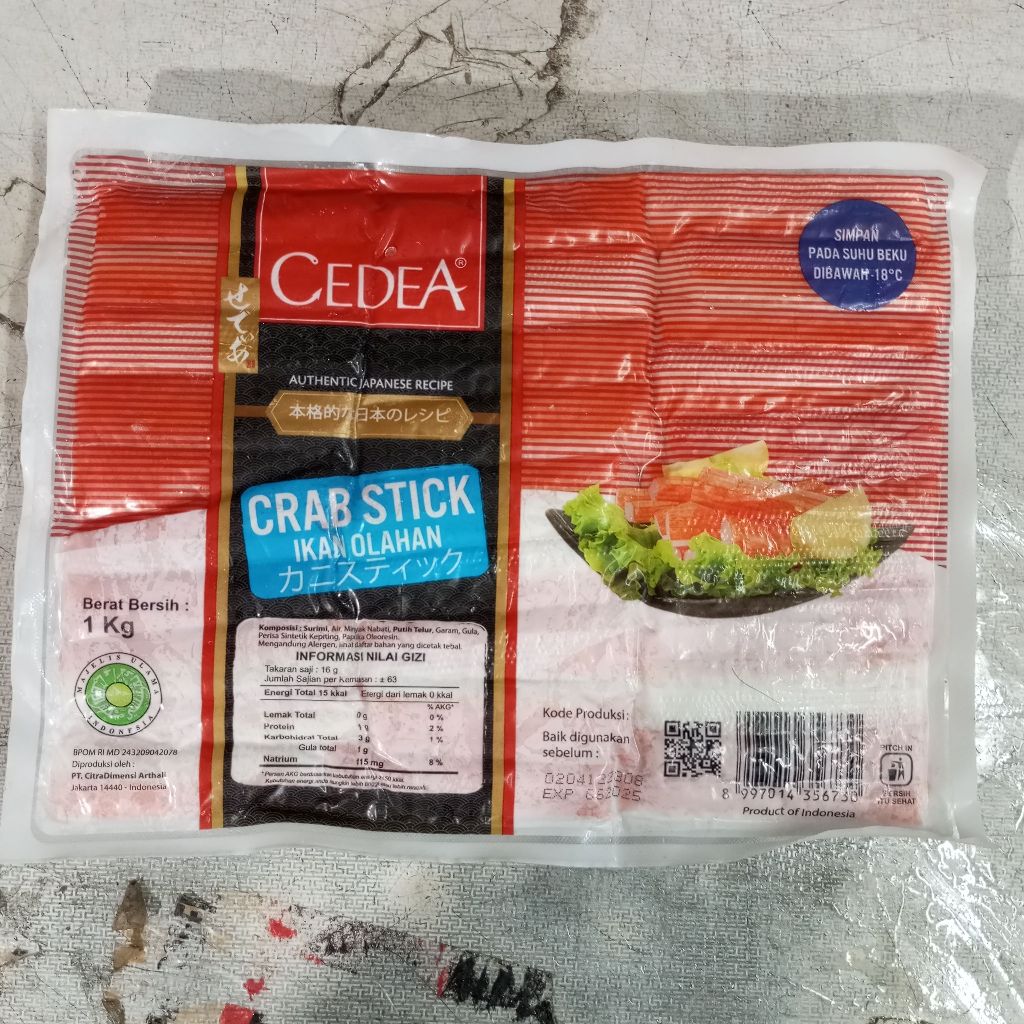 

Cedea Crab Stik 1 Kg