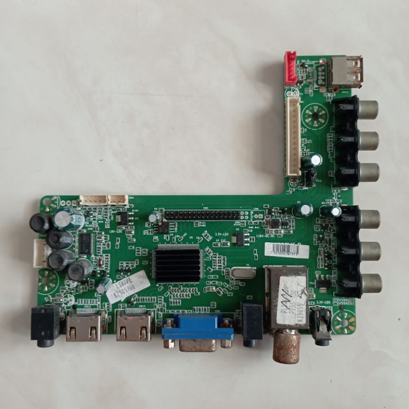 MB MOBO MAINBOARD MODULE MESIN TV POLYTRON PLD40D100/ PLD 40D100 MB POLYTRON 40