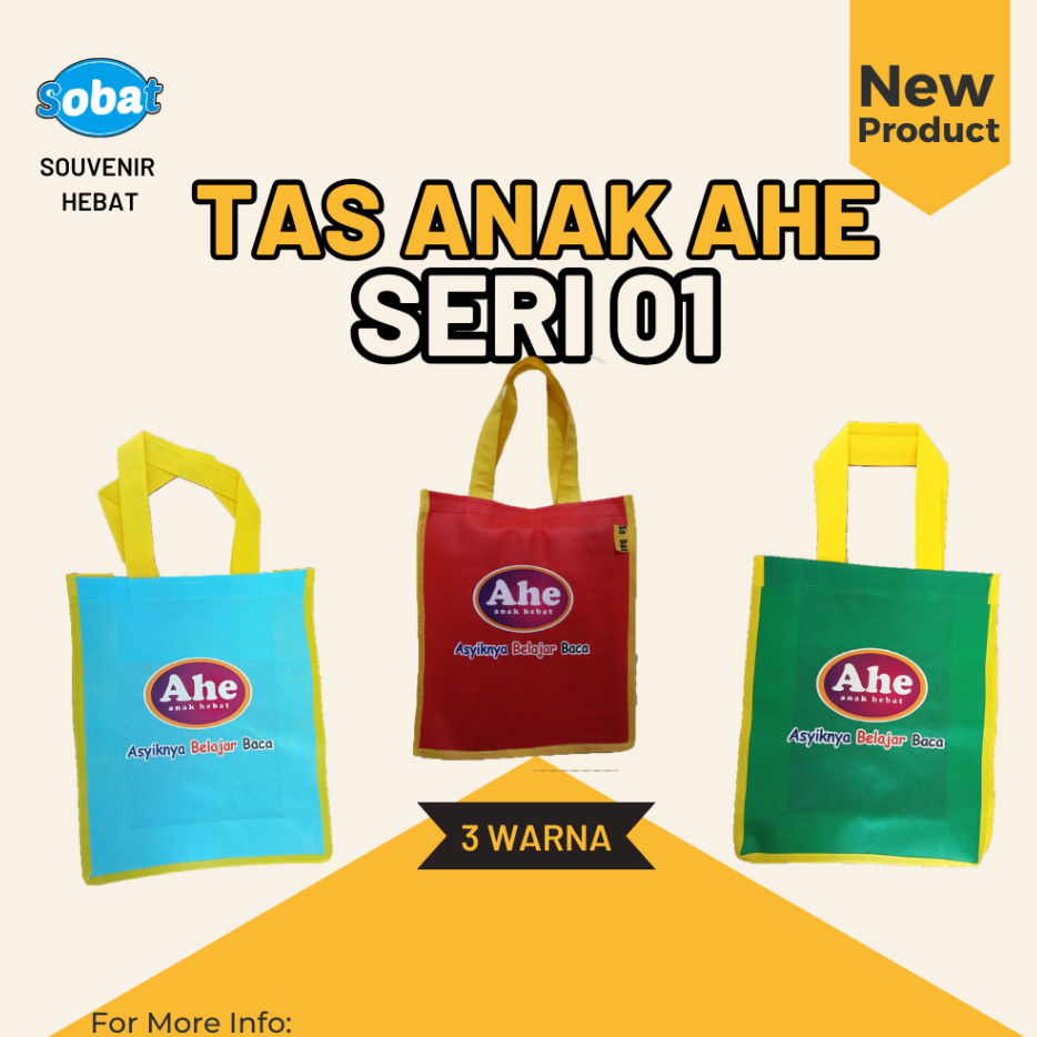 

Tas Spunbond Anak Hebat (3 Jenis Warna)