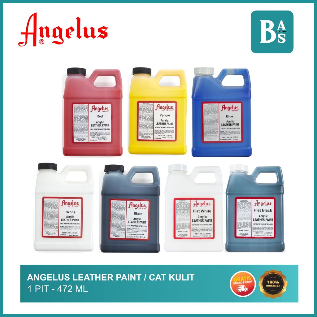 

Angelus Leather Paint / Cat Kulit 1 Pit 472ml