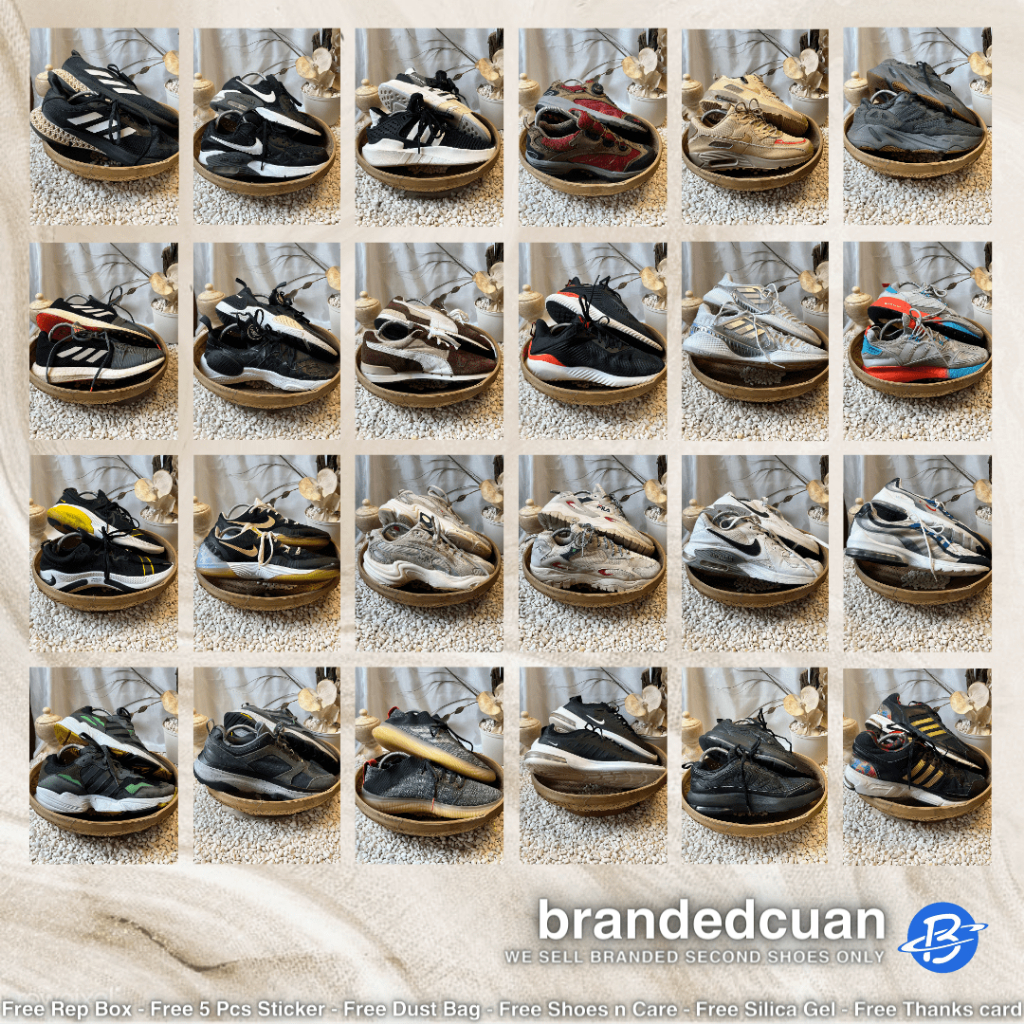 Thrifting Sepatu Second Running/Lari/Olahraga Promo Cuan 100% Realpict