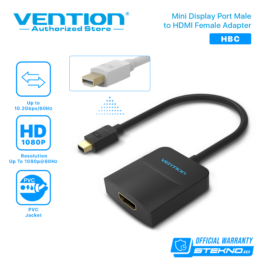 Vention Converter Mini DP to HDMI Pure - Black