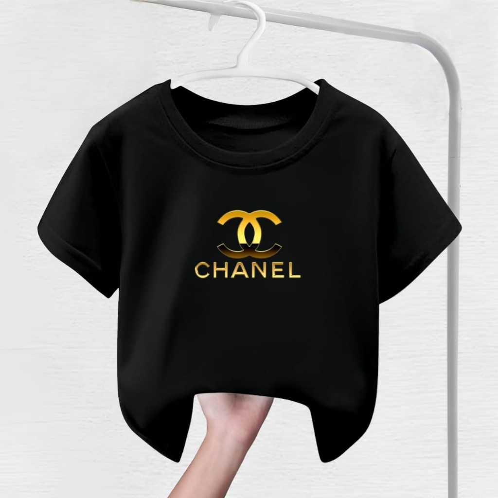 Redlove / Kaos CHANEL / Kaos Anak Unisex / Baju Anak / Atasan anak